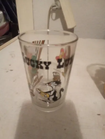Verre a moutarde lucky luke - Collection - Saint-Satur (18300)