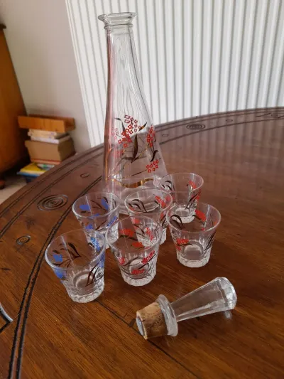 Service à Liqueur en Verre - - photo 2