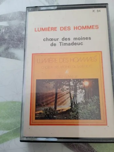 Cassette audio " lumiére des hommes " - CD, DVD & Vinyles - Saint-Satur (18300)