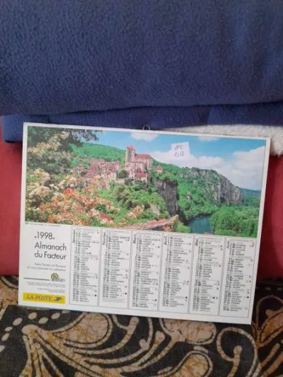 Almanach du facteur 1998 - la poste - photo 2