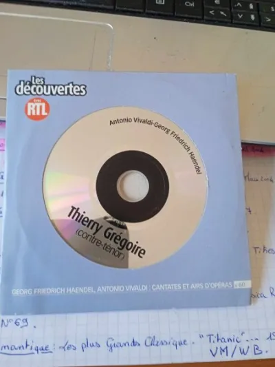 Cd " thierry grégoire " - CD, DVD & Vinyles - Saint-Satur (18300)