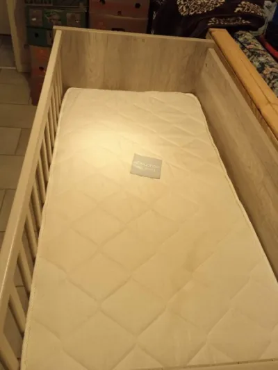 Lit commode table à langer sauthon - photo 4