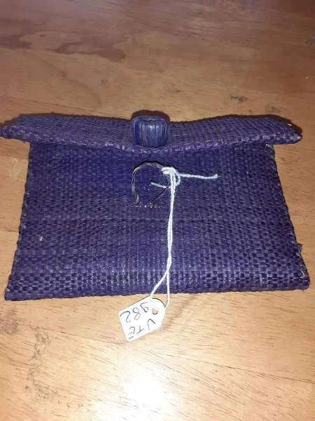 Porte monnaie en paille tissée - Sacs & Maroquinerie - Saint-Satur (18300)