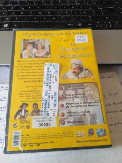 Dvd " le bourgeois gentilhomme - photo 2
