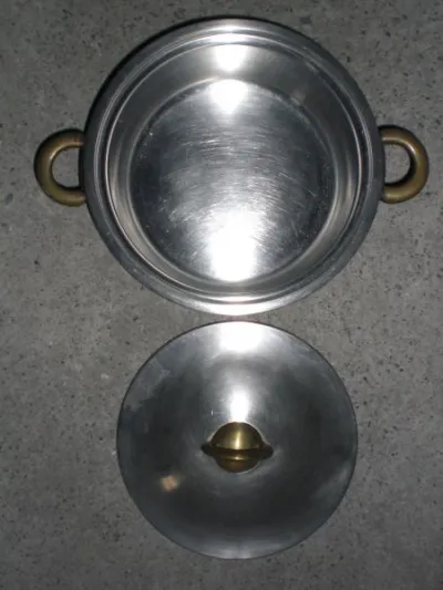 Casserole inox-plateau 96,5 cm-plat verre micro-on - Électroménager