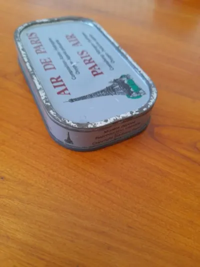 Ancienne boite en métal " air de paris - gadluco - photo 2