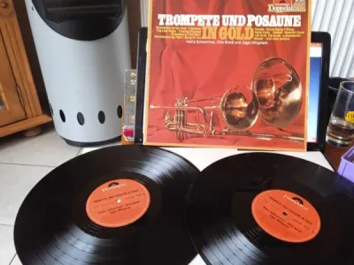 33t " trompete und posaume in gold " - photo 2