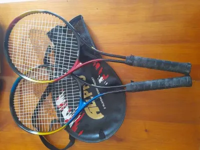 Paire de raquettes de tennis allpro avec housse - photo 2