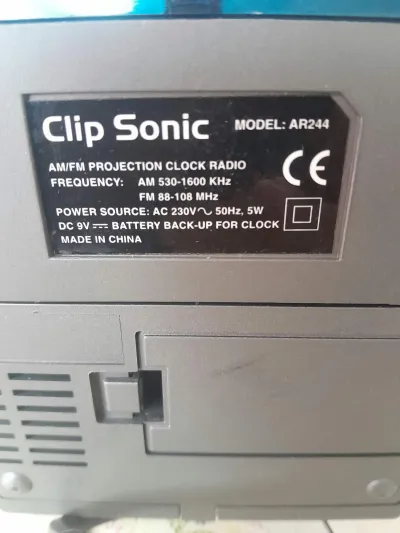 Radio reveil clip sonic AR244 - photo 4