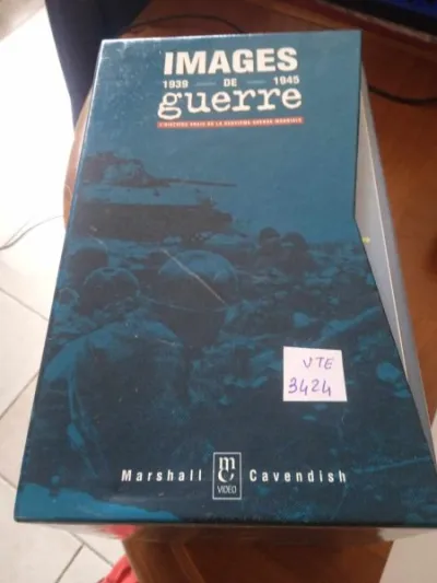 Coffret vhs " images de la guerre 39/45 " - photo 3