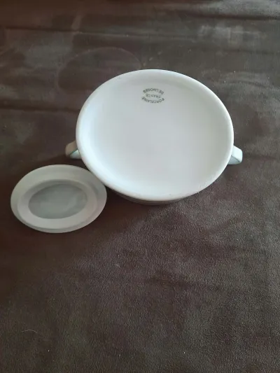 Porcelaine de Limoges - Sucrier Ovale Blanc - photo 4