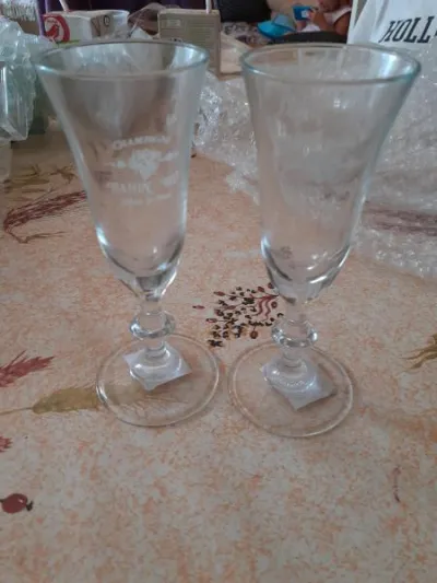 Lot 2 verres à champagne bahin - Collection - Saint-Satur (18300)