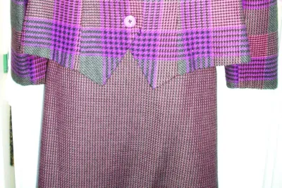 Tailleur Haute couture laine et soie taille 44-46 - photo 3