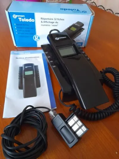 Téléphone fixe filaire geemarc toledo - Téléphonie - Saint-Satur (18300)