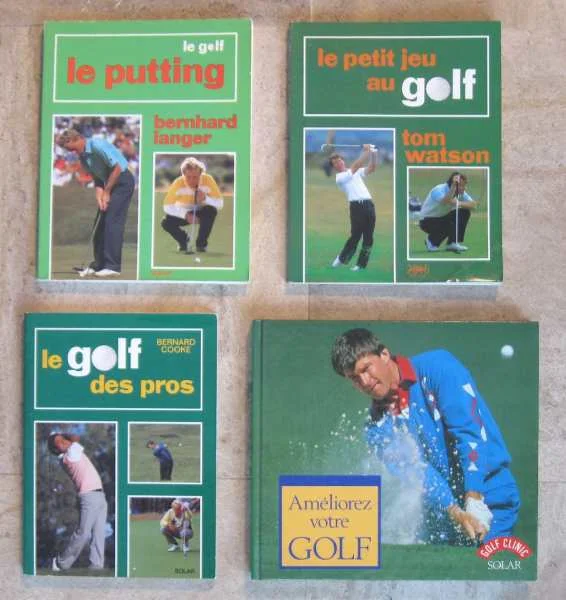 Lot de 15 livres sur le golf - Livres - Maule (78580)