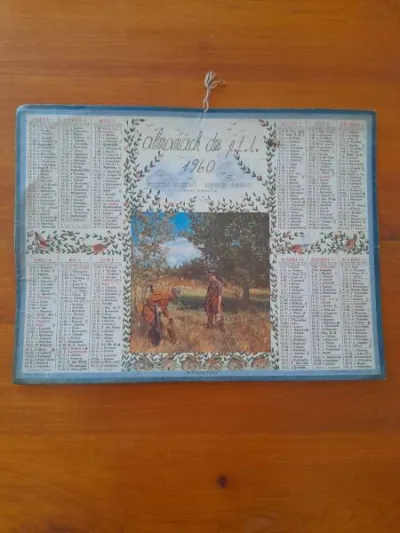 Almanach des ptt 1962 - Collection - Saint-Satur (18300)
