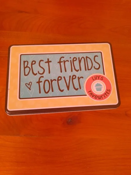 Boite métal publicitaire vide best friends forever - Collection - Saint-Satur (18300)