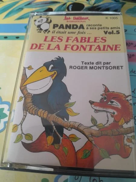 Cassette audio " les fables de la fontaine " - CD, DVD & Vinyles - Saint-Satur (18300)