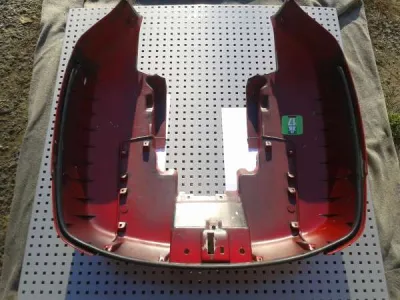 Coffre honda pc 800 pacific coast 1989 - photo 4