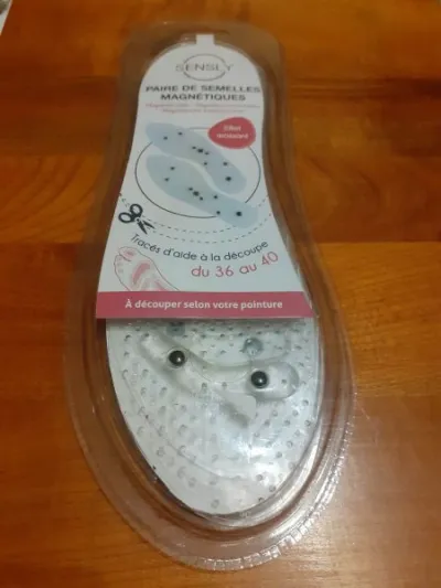 Paire de semelle magnétique pointure du 36 au 40 - photo 2