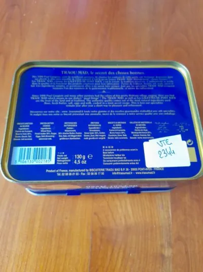 Boite métal publicitaire vide - photo 4