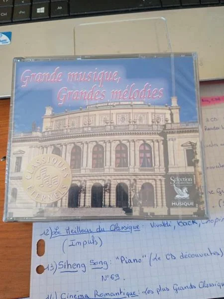 Cd " grande musique ,grandes mélodies " - CD, DVD & Vinyles - Saint-Satur (18300)