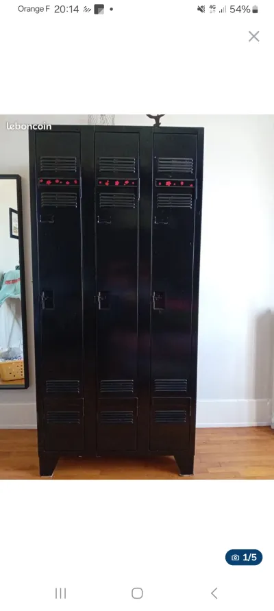 Armoire industrielle vintage - photo 3