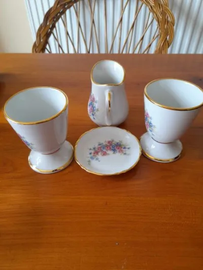 Petit service à thé ou café en porcelaine - photo 2