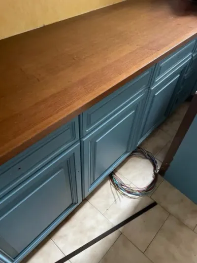 Meubles de cuisine en très bon état déjà déposés, - Meubles