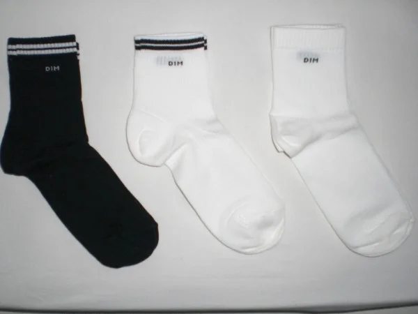 3 paires mi-chaussette dim ou 3 paires mi-ch neuve - Vêtements Femme - Sochaux (25600)