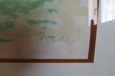 Lithographie originale de venise par jean pradel , - Décoration - Castres (81100)