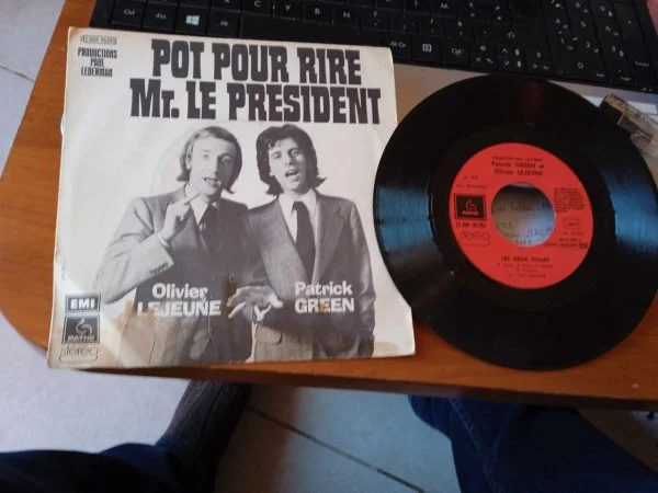 45t " olivier lejeune/patrick green " - CD, DVD & Vinyles - Saint-Satur (18300)