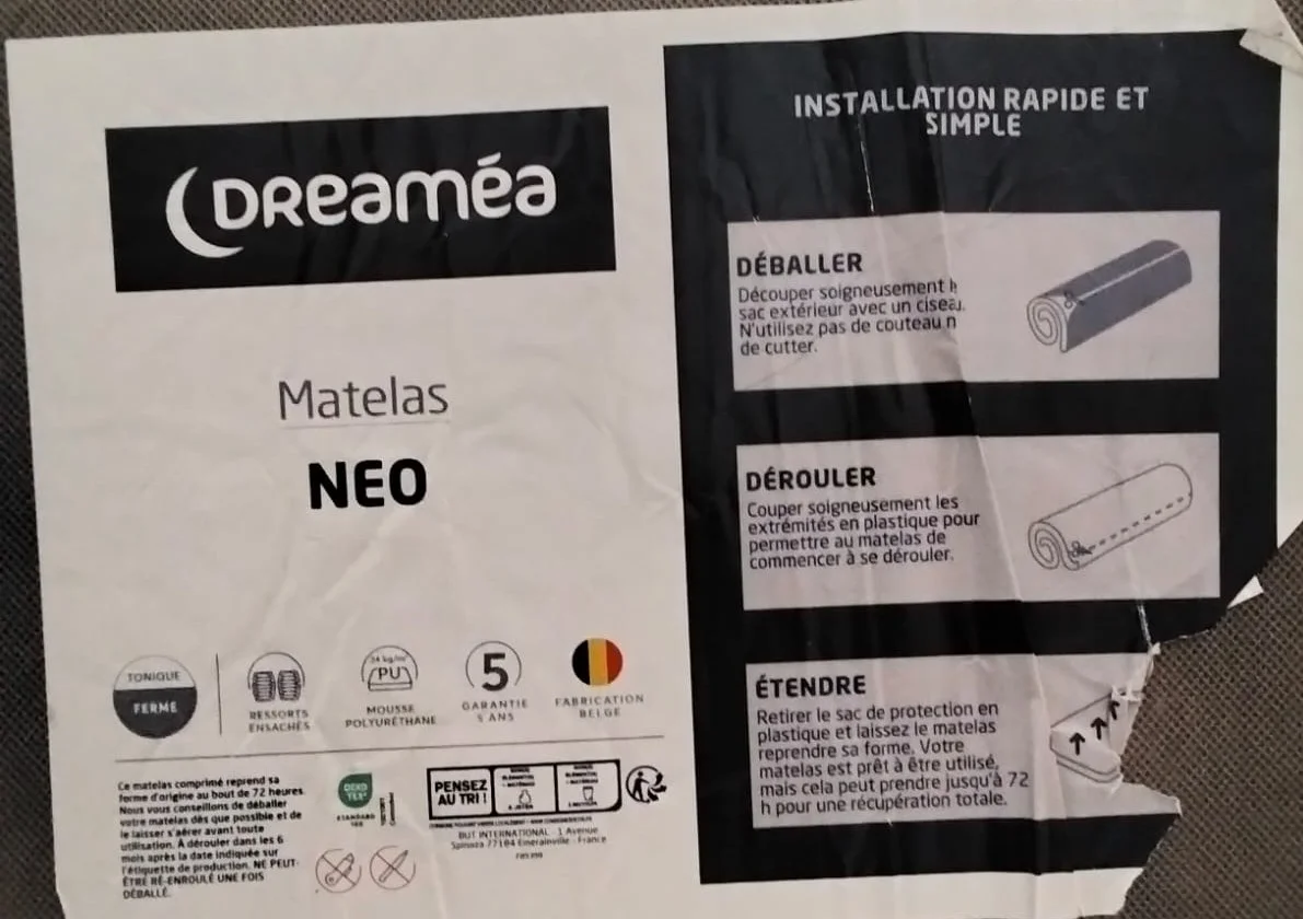 MATELAS Dreaméa NEO - Meubles - Langon (33210)