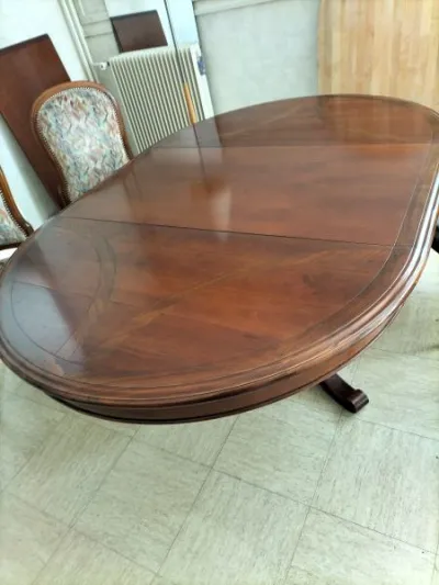 Table ronde avec rallonges - photo 2