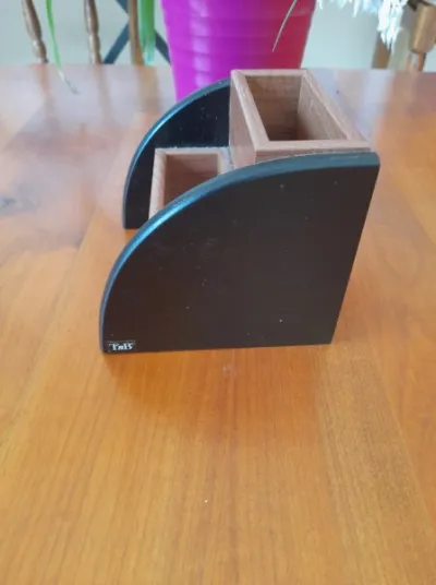 Présentoir à carte de visite en bois - photo 2