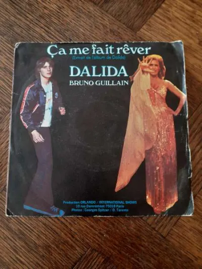 45t "dalida" - CD, DVD & Vinyles - Saint-Satur (18300)