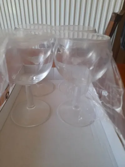 4 verres ballons à eau - Collection - Saint-Satur (18300)