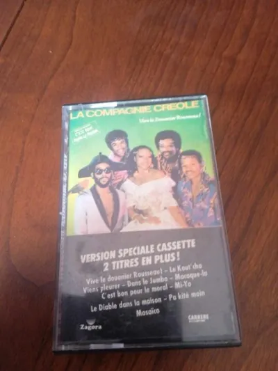 Cassette audio " la compagnie créole " - CD, DVD & Vinyles - Saint-Satur (18300)