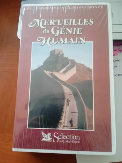 Cassette vhs " merveilles du génie humain " - photo 2
