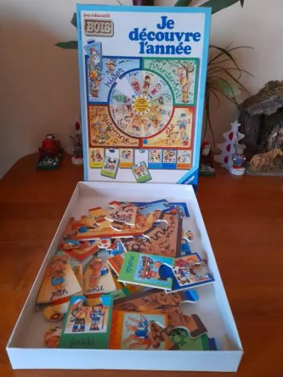 Jeu de société je découvre l'année - ravensburger - photo 2