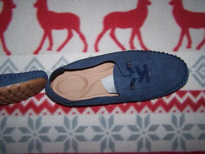 Mocassins bleu roi Taille 41 neuf - photo 2