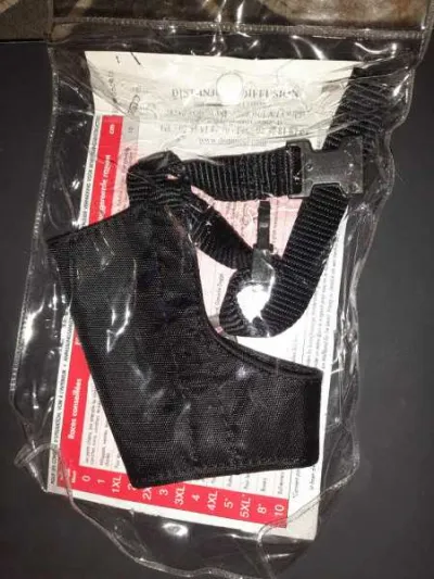 Muselière de sécurité et anti aboiement petit chie - photo 2