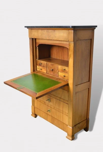 Secrétaire style louis philippe en noyer - 19ème - Meubles - Paris 19e Arrondissement (75019)