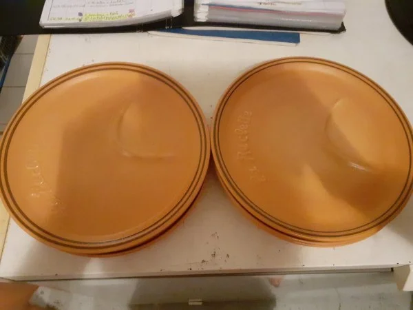 6 assiette à raclette assiette en céramique - Collection - Saint-Satur (18300)