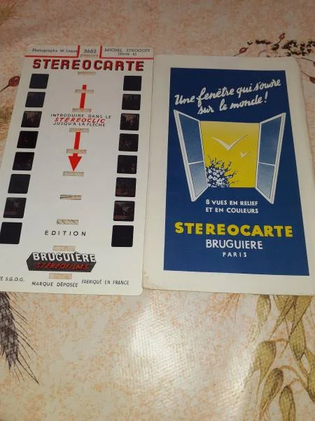 Stéréocarte 3662 michel strogoff (4) - Collection - Saint-Satur (18300)