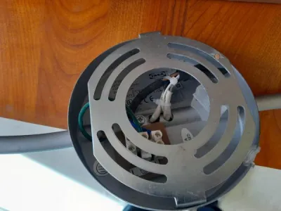 Rampe murale 3 halogènes métal gris chromé - photo 3