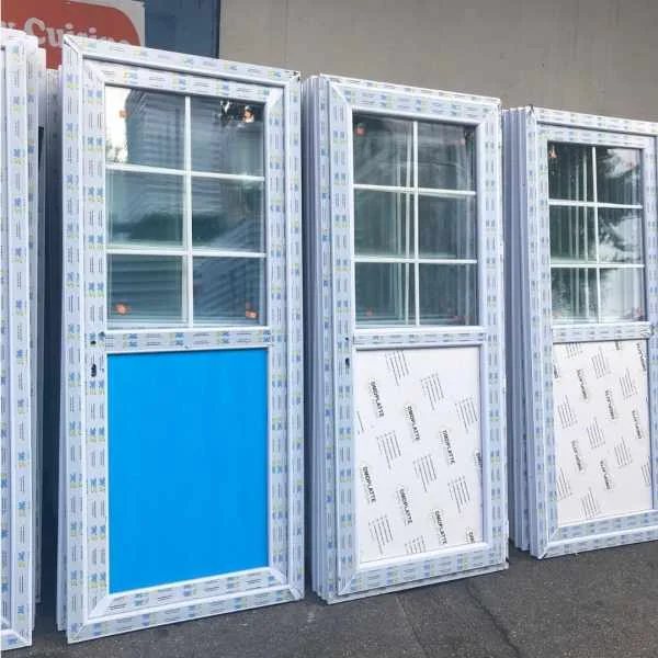 Porte d'entrée en pvc et alu - Bricolage - Argenteuil (95100)