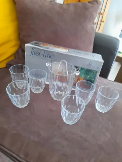 FIRST-LINE-Service à Whisky 8 pièces en Verre - photo 2