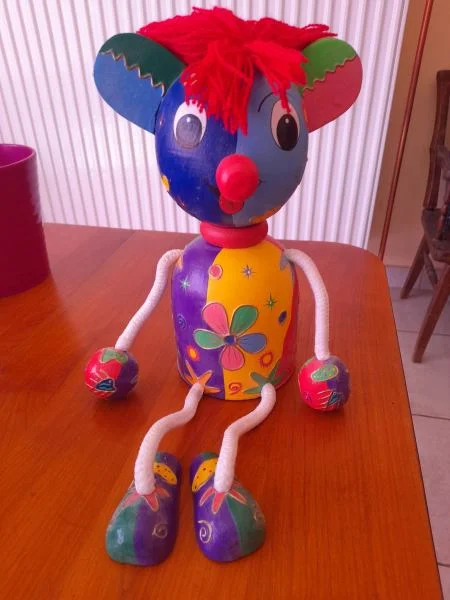 Pantin en bois - fabrication artisanal - - Jeux & Jouets - Saint-Satur (18300)