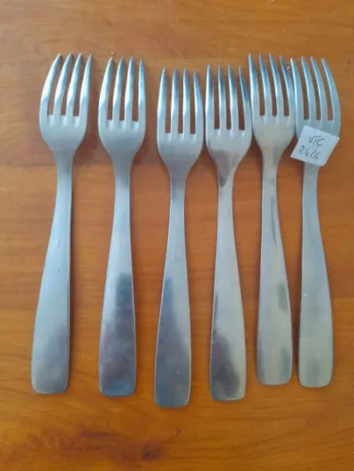 Lot 6 fourchettes à repas - Collection - Saint-Satur (18300)